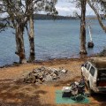 camping arthurs lake tasmania