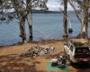 camping arthurs lake tasmania