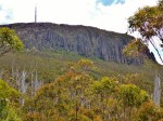 mount wellington from walking trail