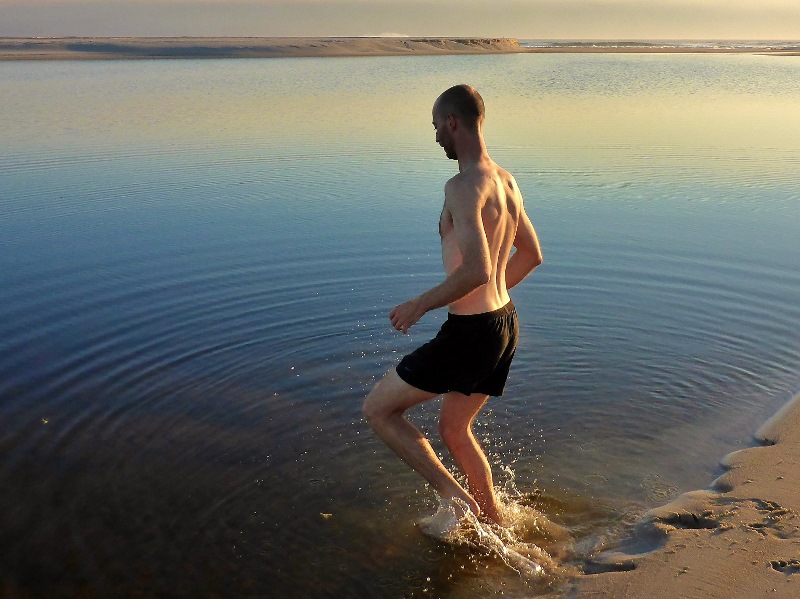 refreshing swim warren river