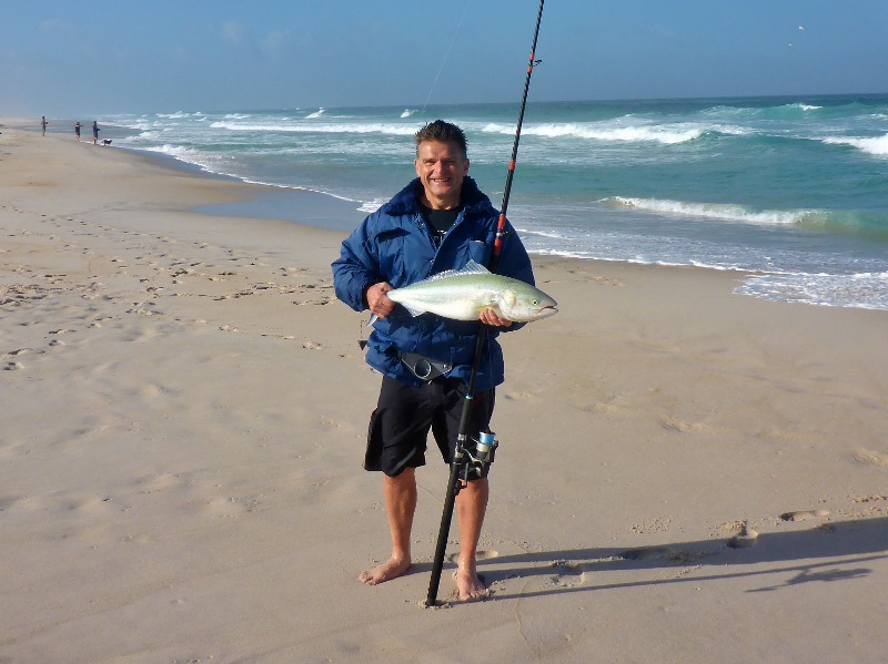 salmon landed yeagarup beach