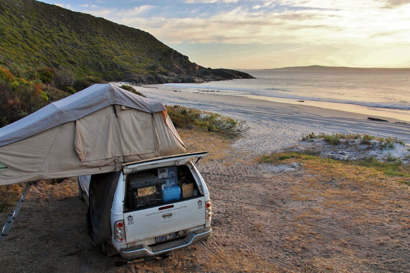 Stream Beach Camping